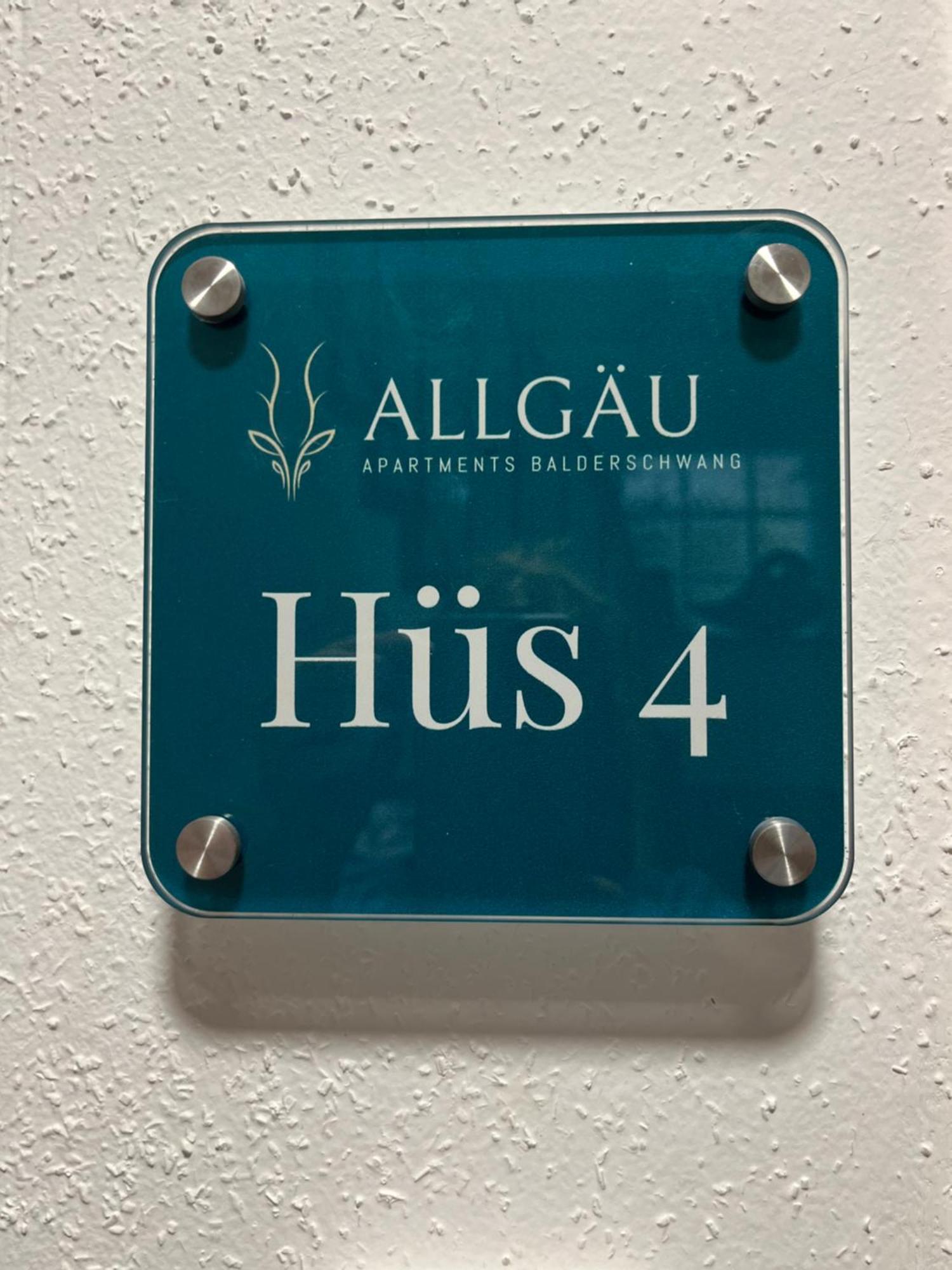 באלדרשוואנג Allgaeu Apartments Hues 4 Ferienwohnung Mit Self-Checkin מראה חיצוני תמונה